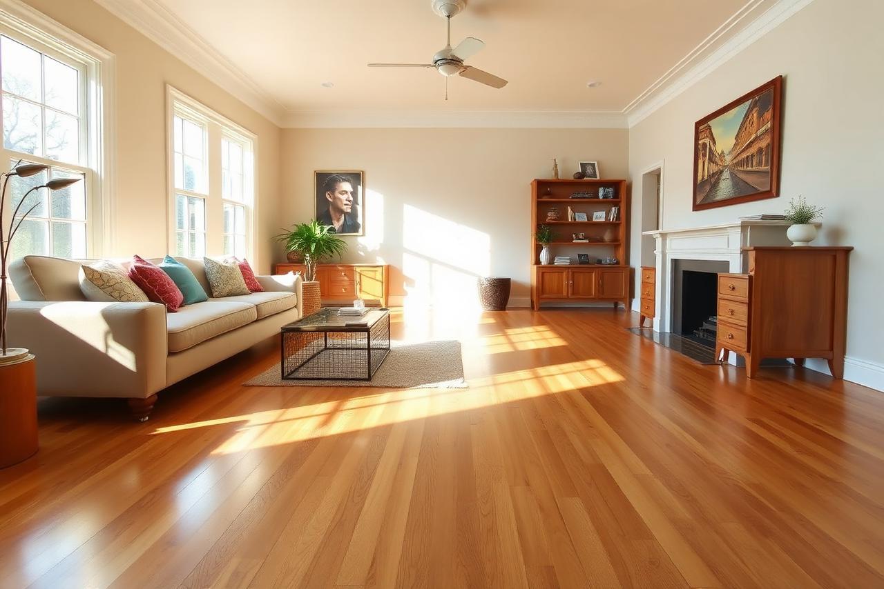 Timber sand & polish — after