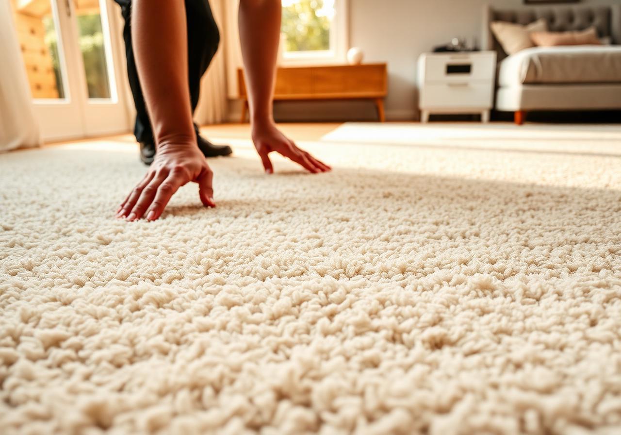 Wool Carpet flooring — Master bedroom · Mosman