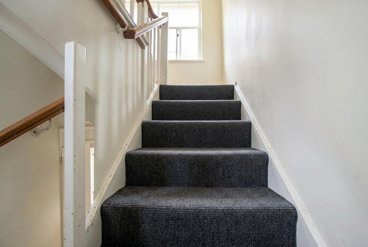Stair Carpet Replacement — after