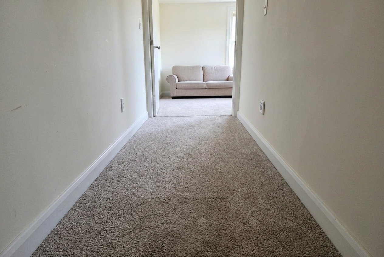 Hallway Recarpet — after