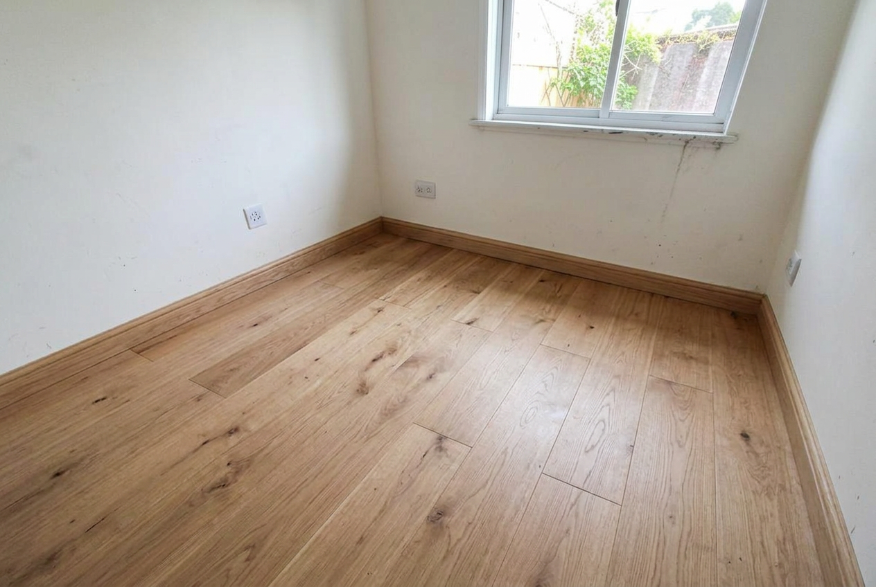Engineered Oak Install — after