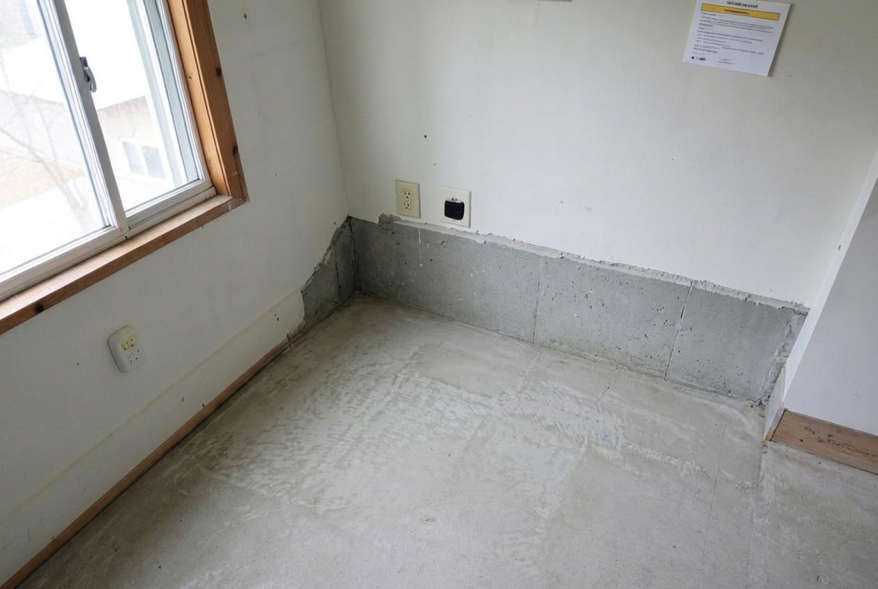 Carpet Tile Removal — after